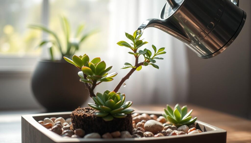 Bonsai Tree Succulent Watering