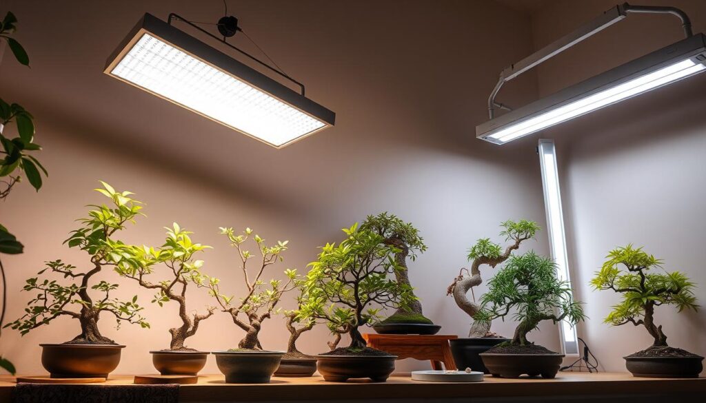 Bonsai light positioning