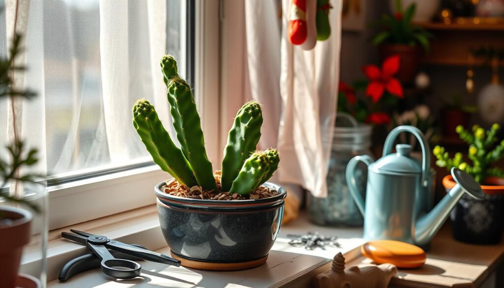 Caring for pruned Christmas cactus