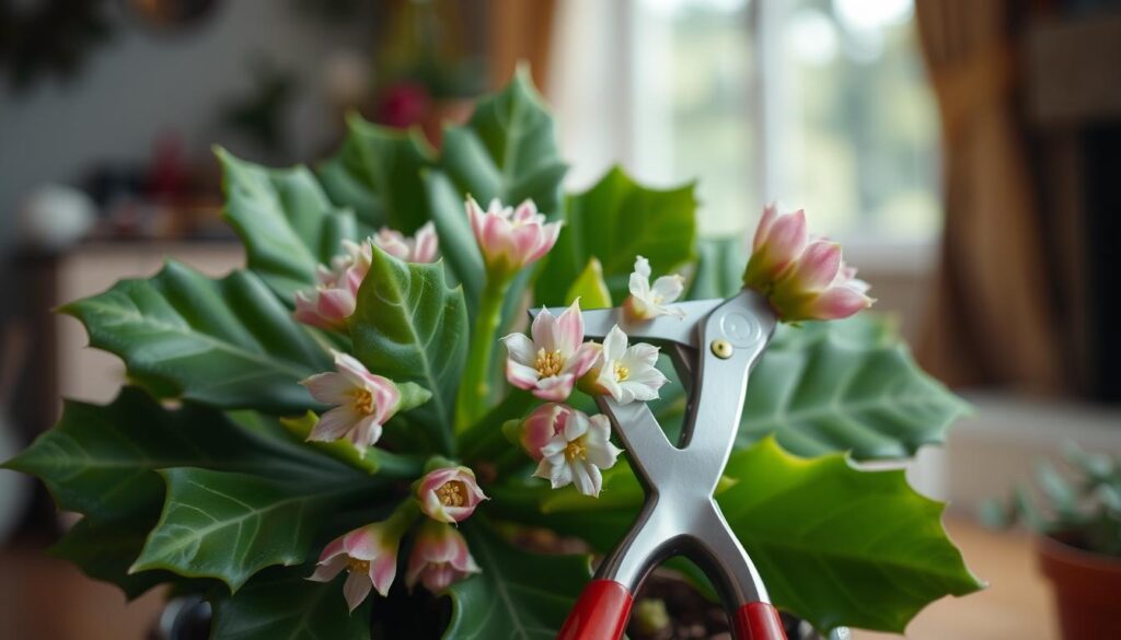 Christmas Cactus Pruning