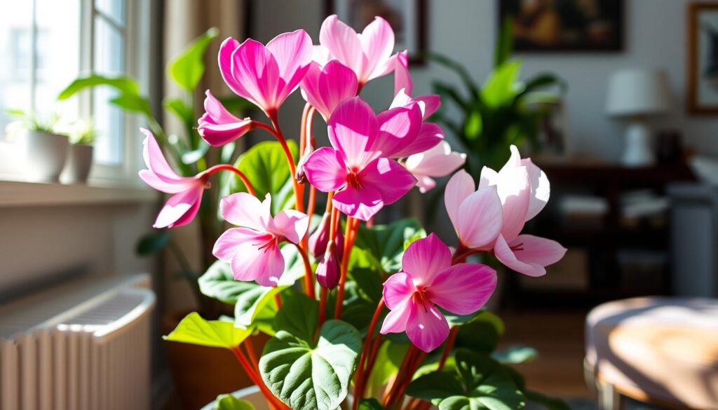 Cyclamen reblooming