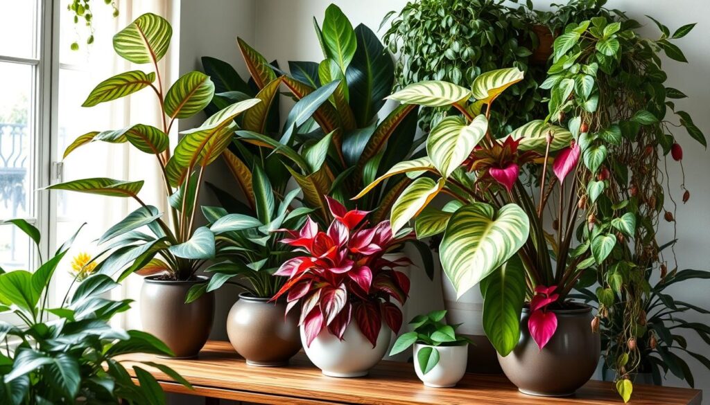 Exotic rare houseplants