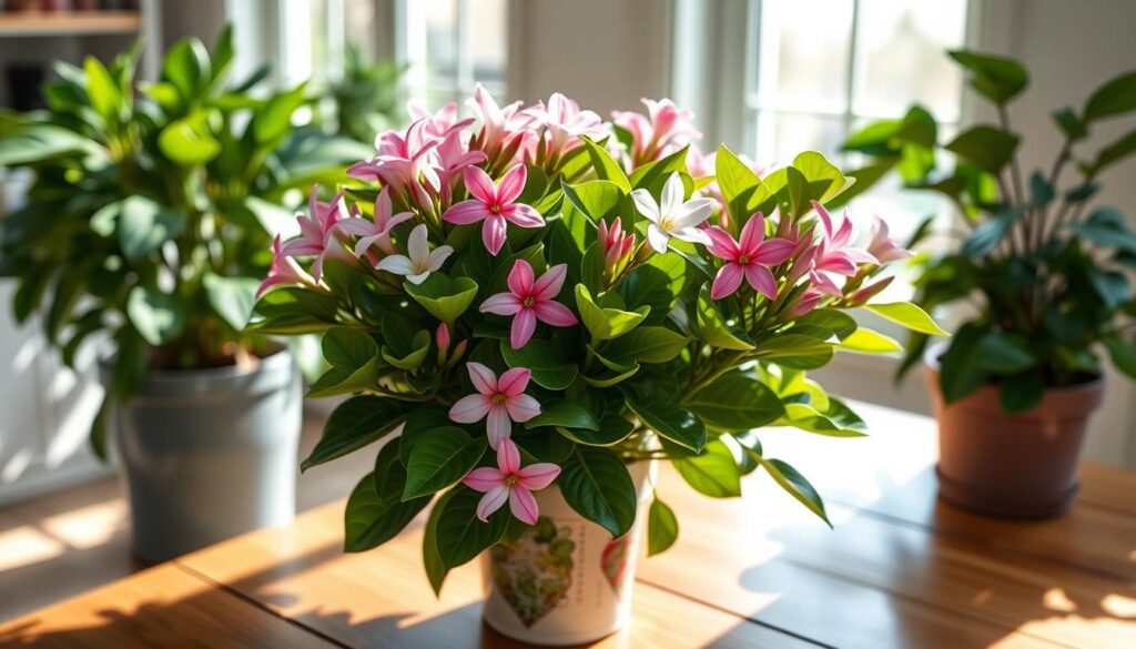 Flowering jade plant