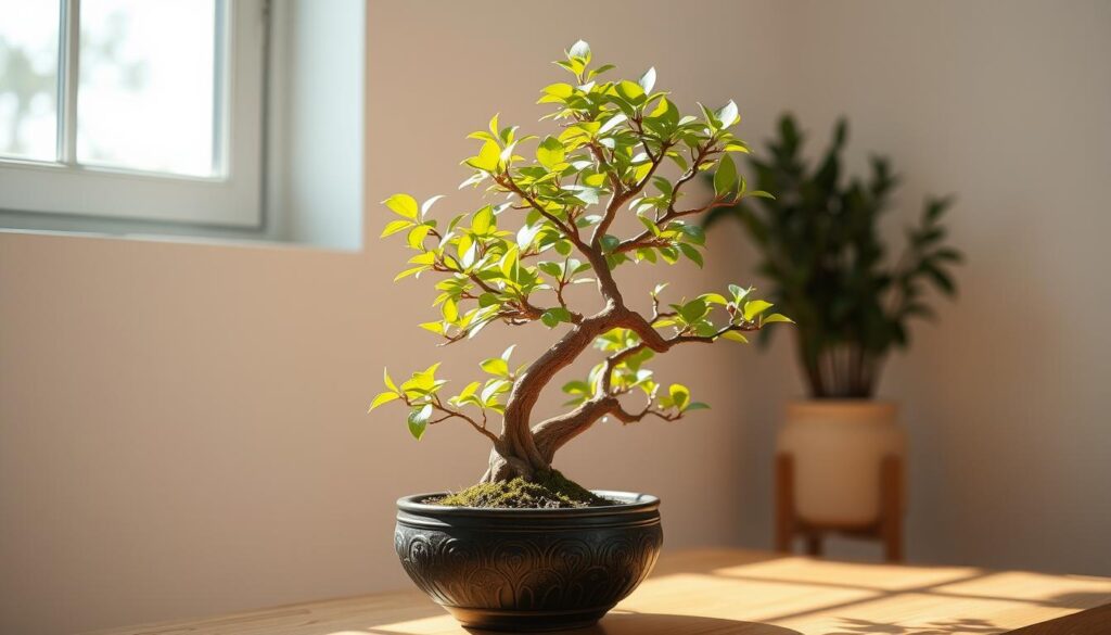 Indoor bonsai tree