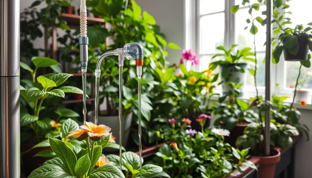 Indoor garden irrigation