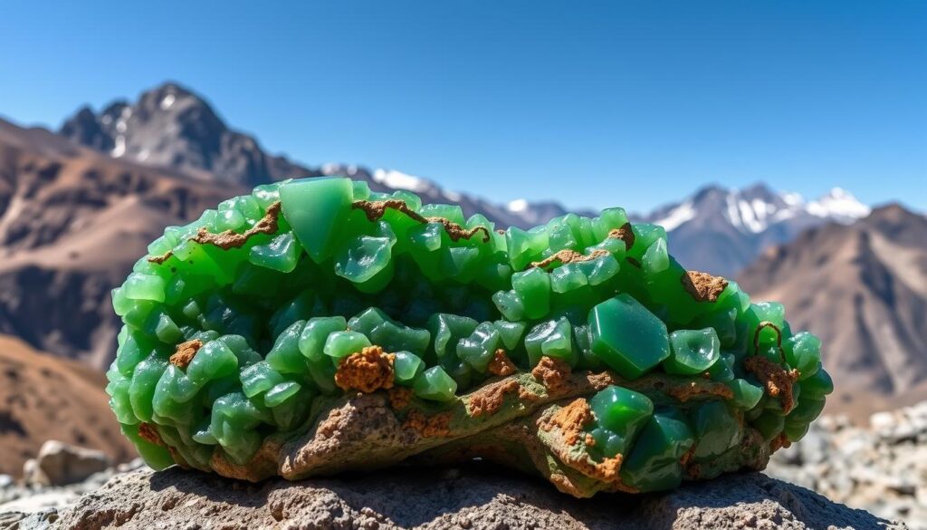 Jade geological formation