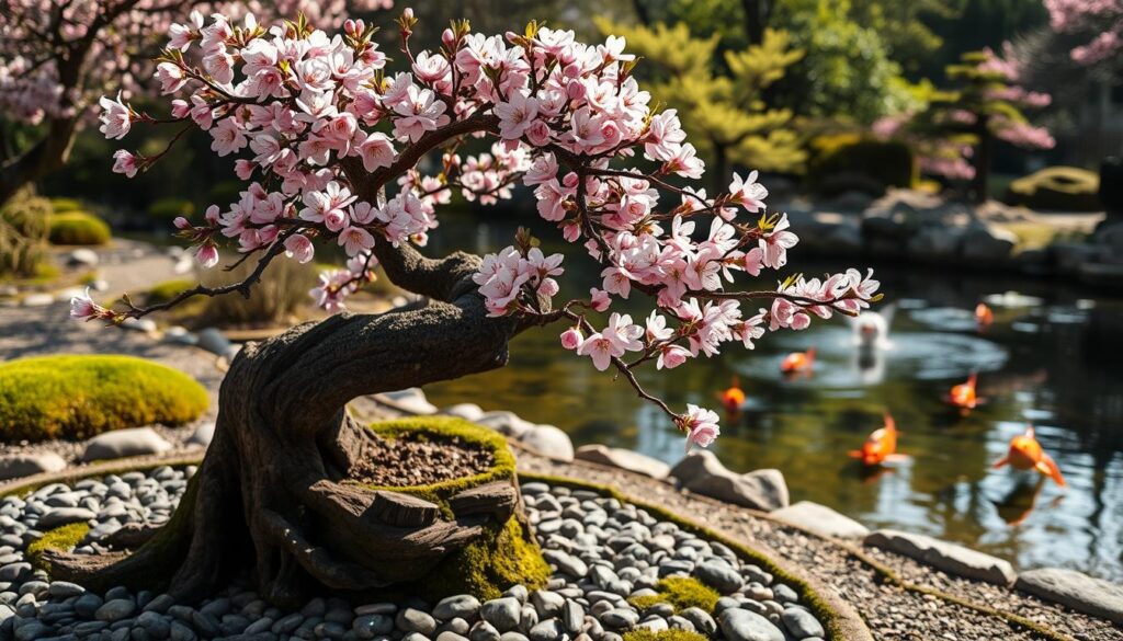 Japanese plum bonsai