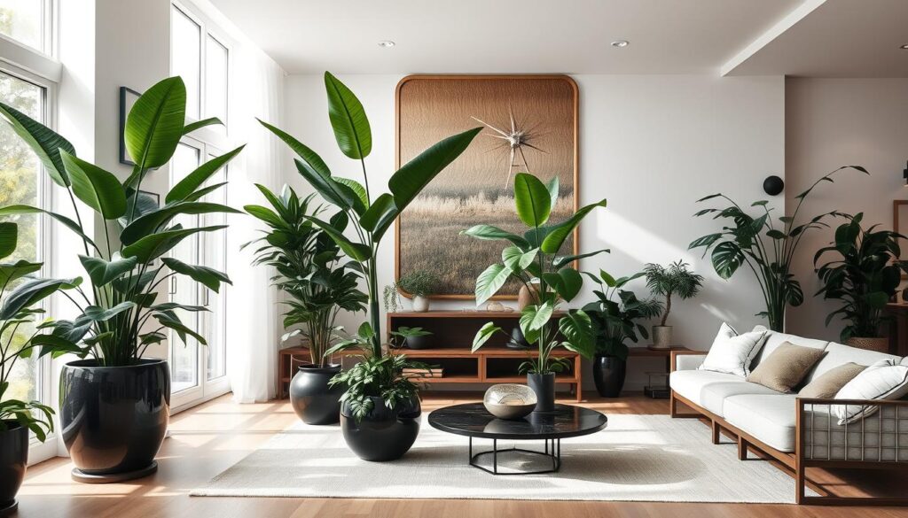 Large indoor plants