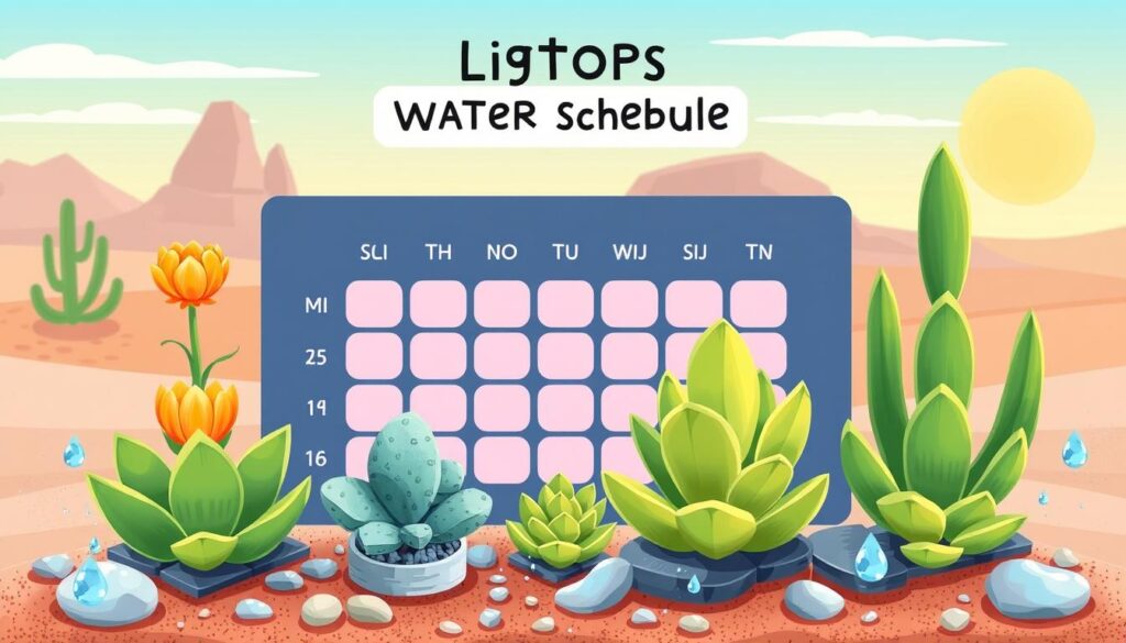 Lithops watering schedule