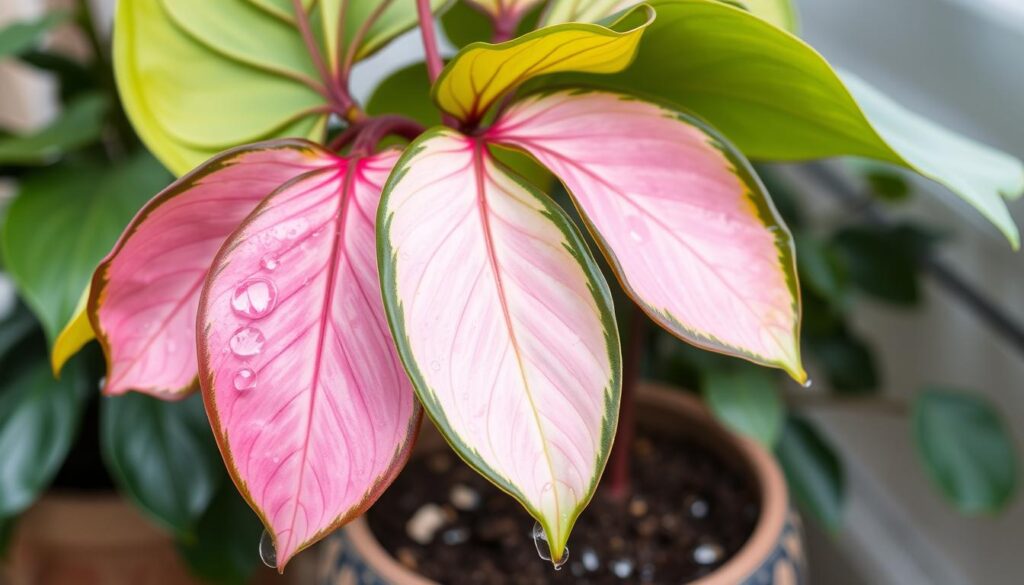 Overwatered Pink Princess Philodendron