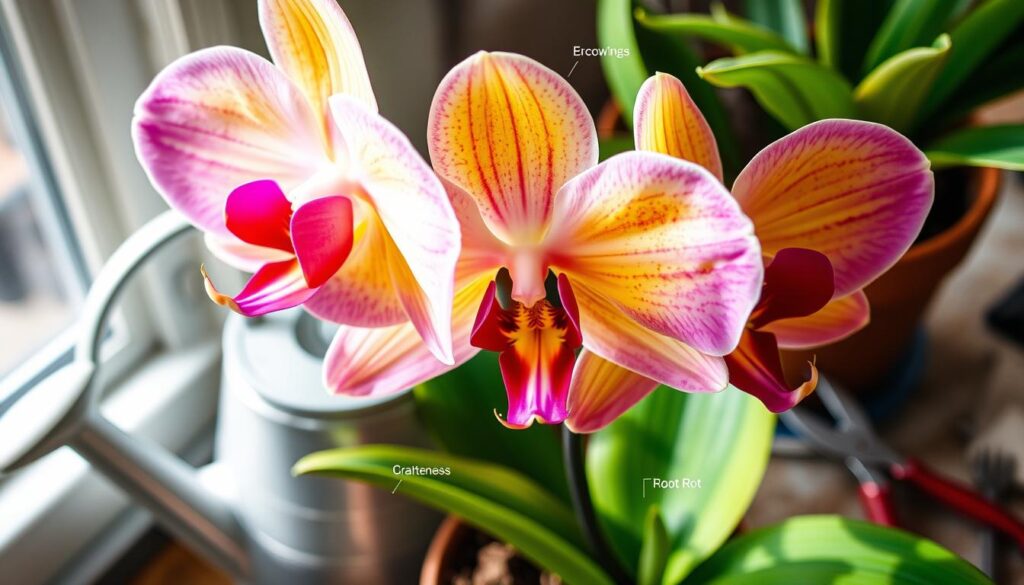 Phalaenopsis orchid troubleshooting