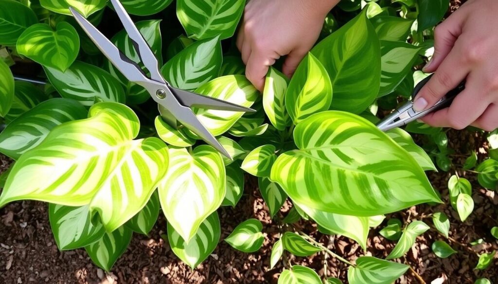 Pruning Philodendron Jose Buono