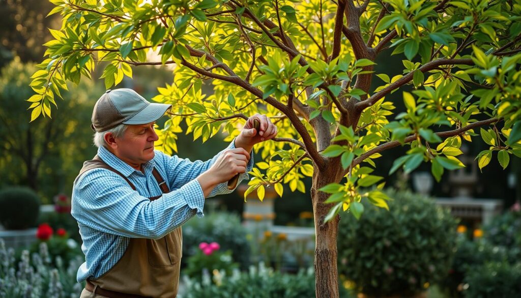 Pruning candelabra tree