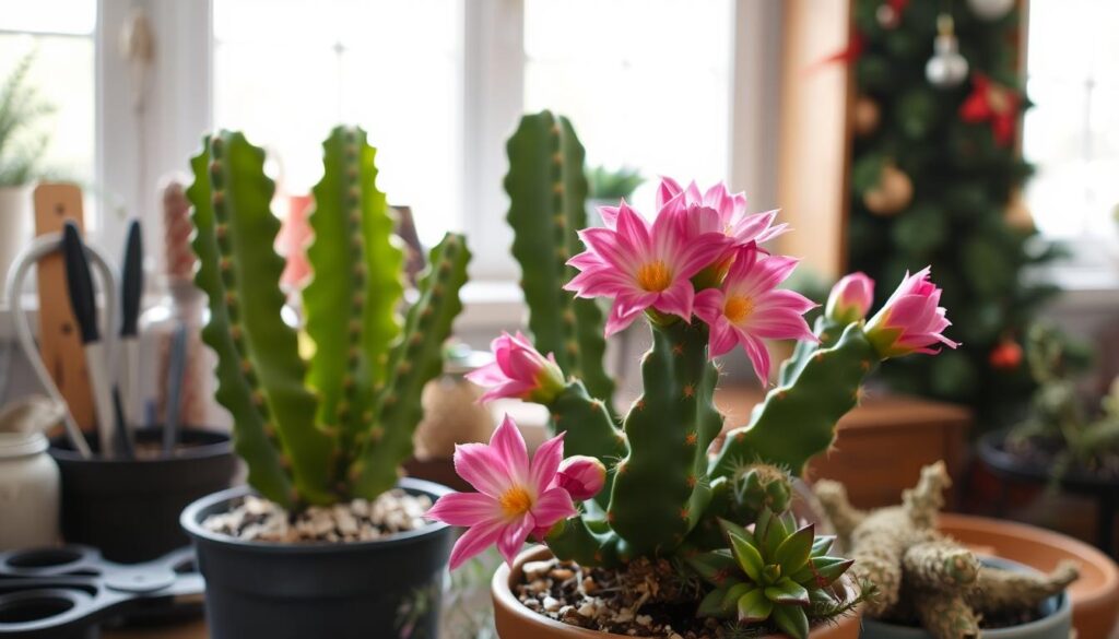 Shaping Christmas Cactus