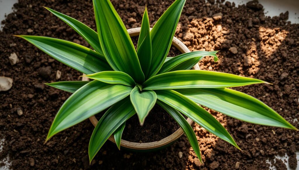 Snake plant soil