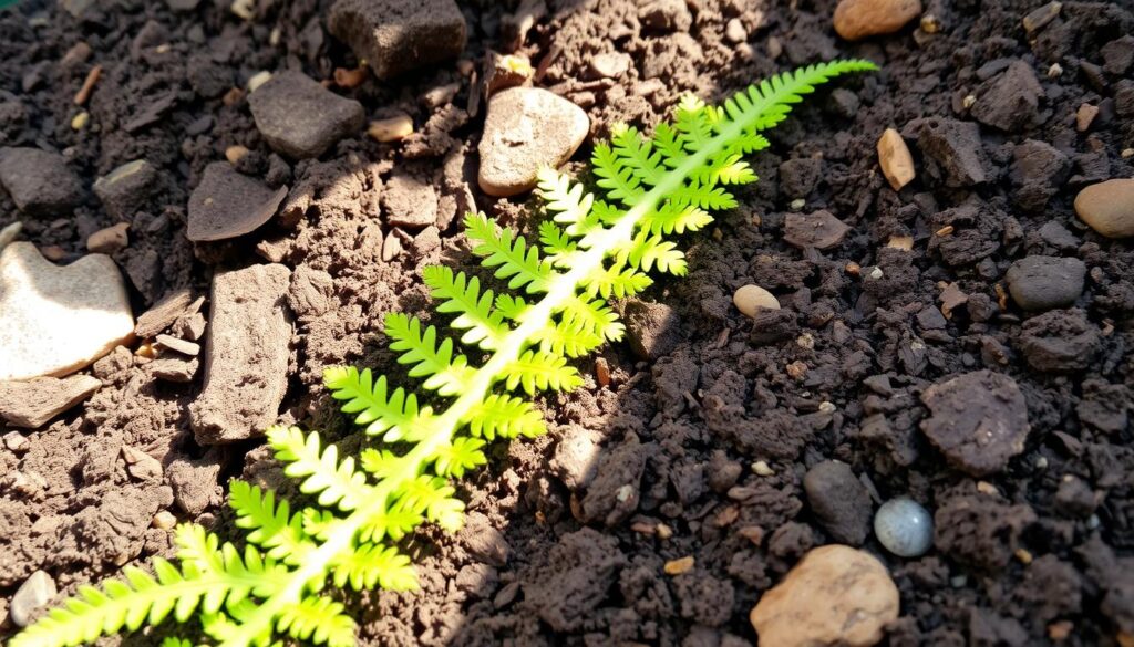 Sprengeri Fern Soil