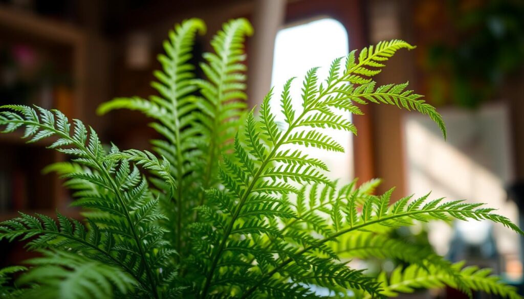 Sprengeri fern growth patterns