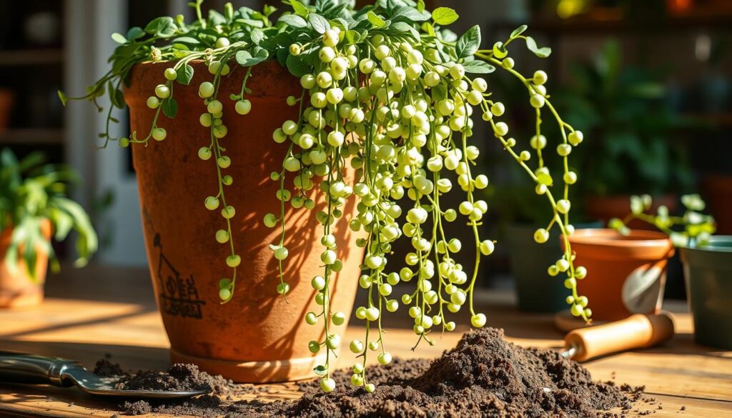 String of Pearls plant