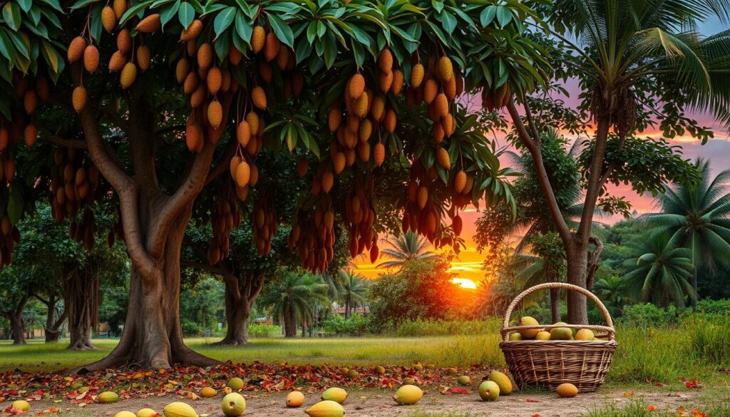 Tamarind harvesting