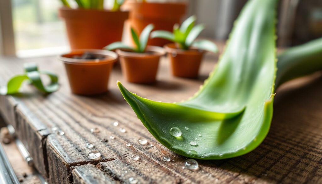 aloe leaf propagation