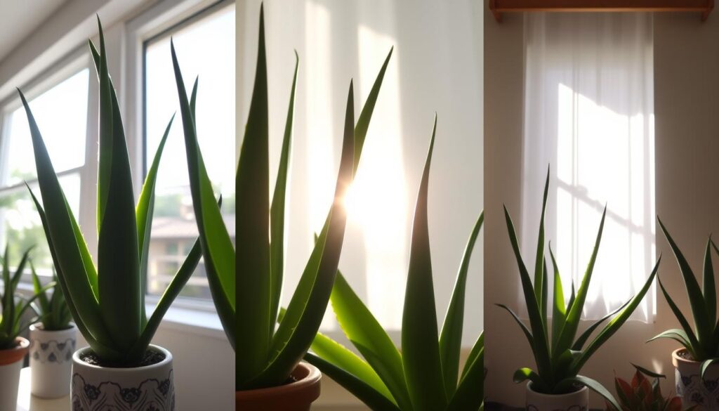 aloe plant light conditions