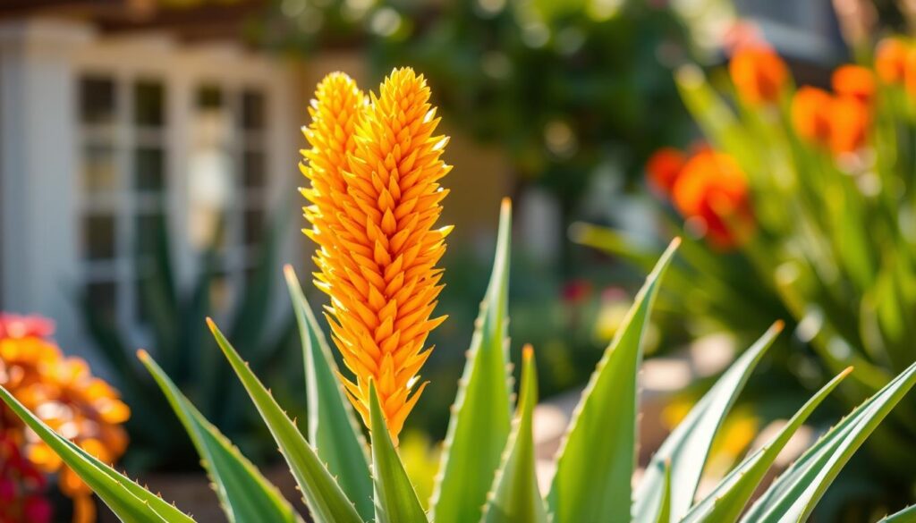 aloe vera flowering