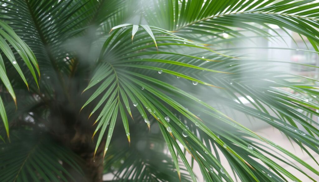 areca palm humidity