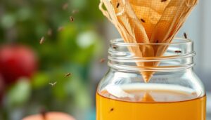 attract gnats with vinegar