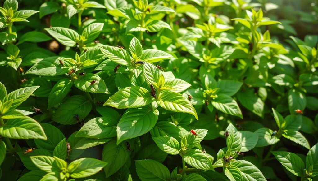 basil insect repellent