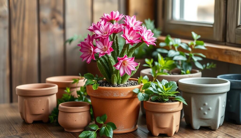 best pot for a christmas cactus