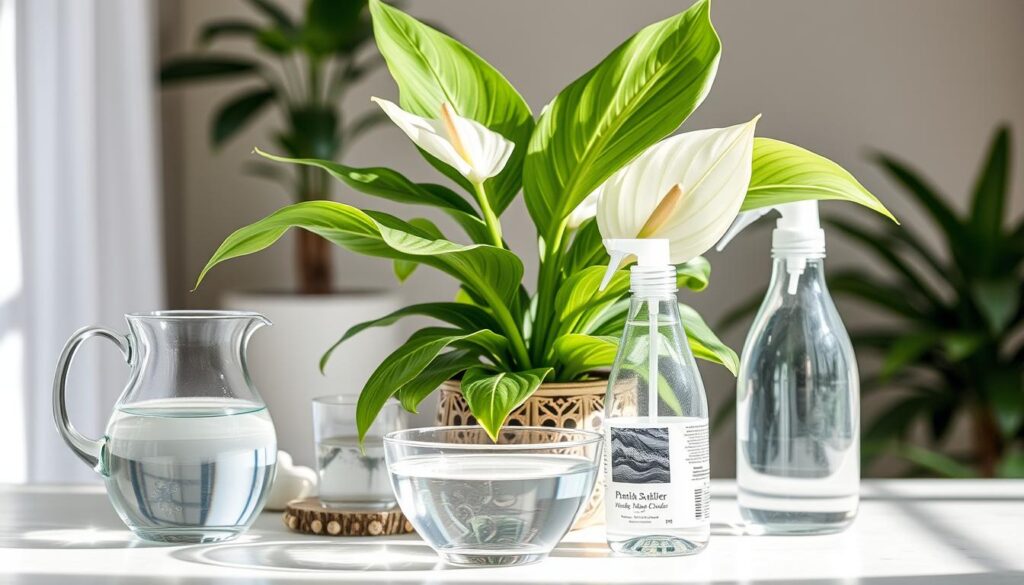 best water for peace lily