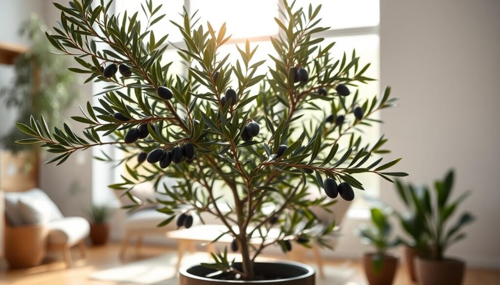 black olive tree indoor