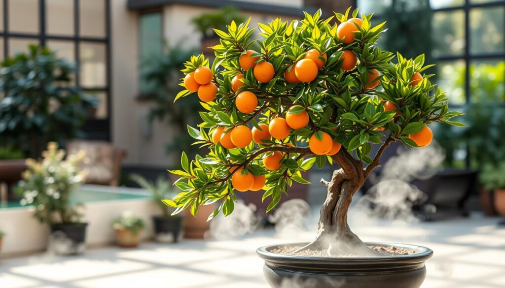 bonsai orange tree