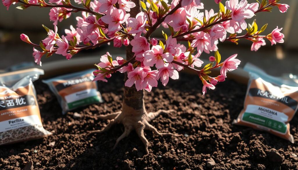 bonsai soil and fertilization