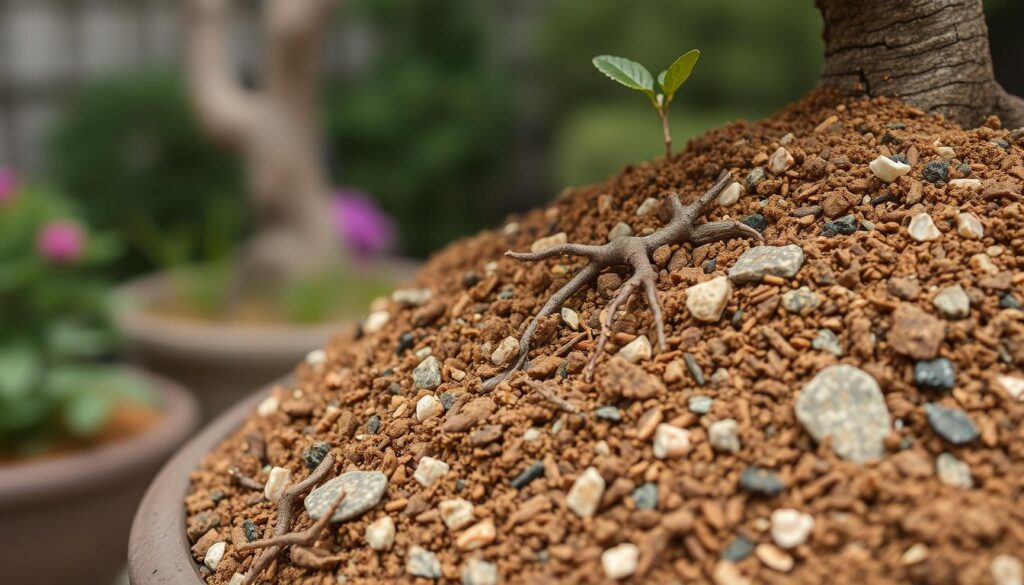 bonsai soil mix