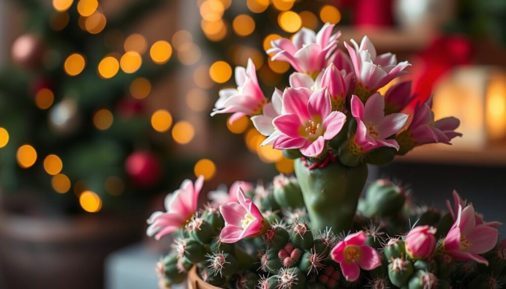 christmas cactus lighting