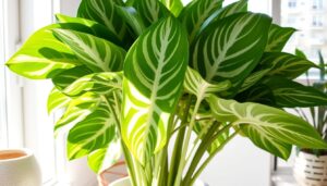 dieffenbachia compacta (tropical snow)