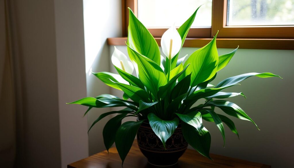 does a peace lily need direct sunlight