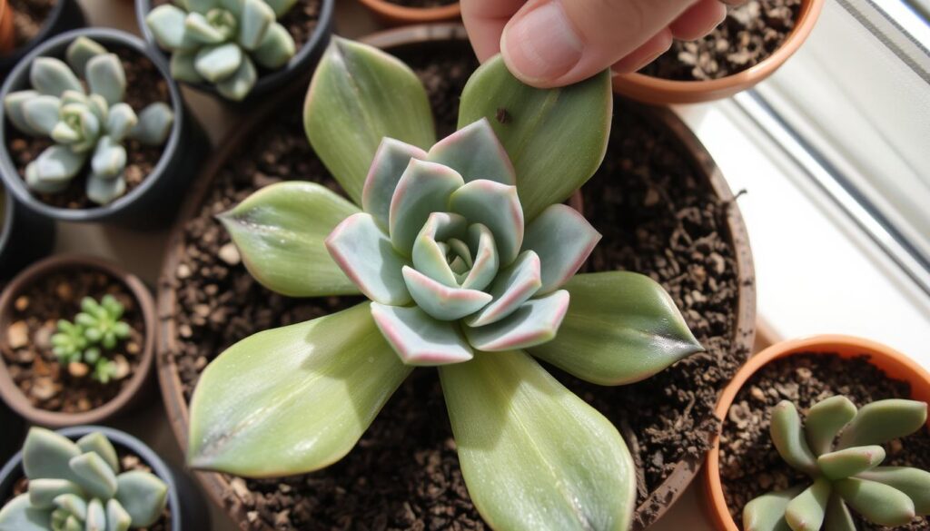 echeveria propagation