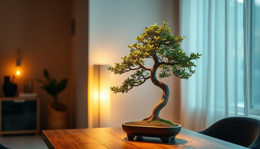 energy-efficient bonsai lighting