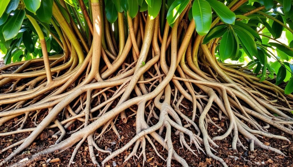 ficus roots