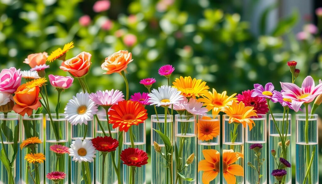 flower water tubes