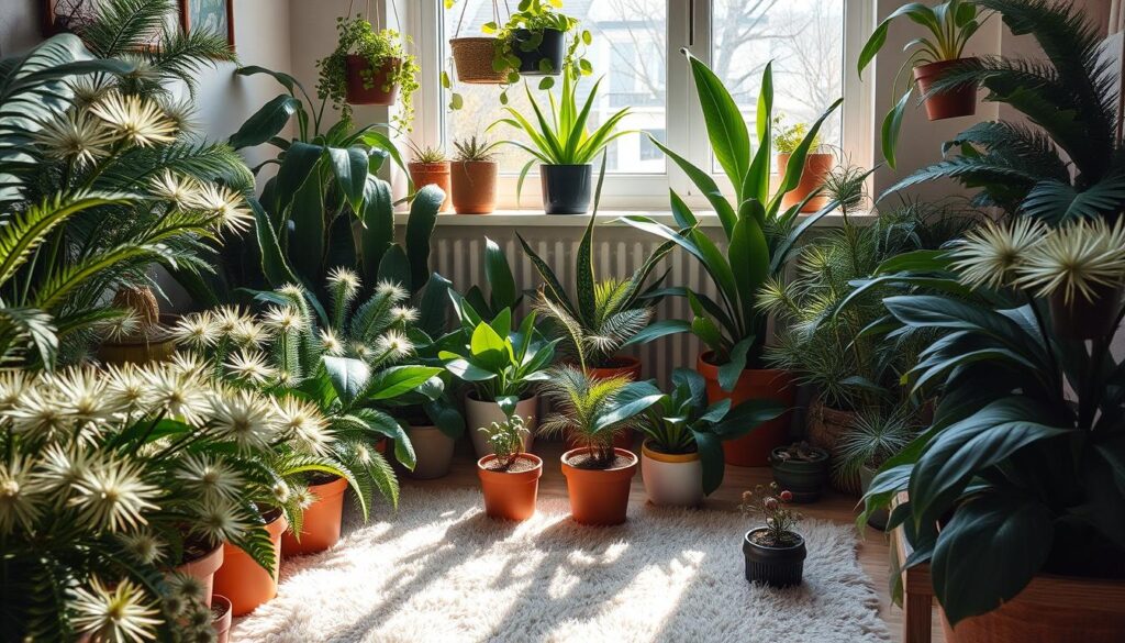 fuzzy leafed plants