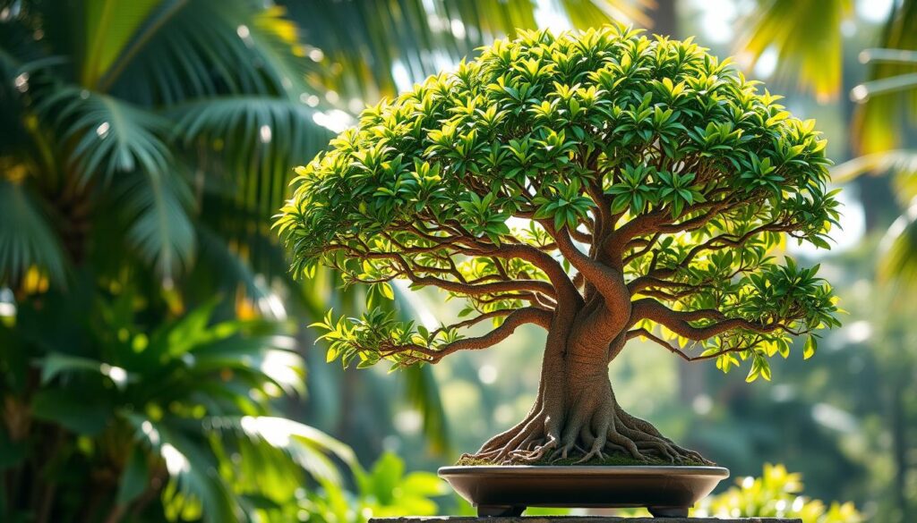 hawaiian umbrella bonsai pruning