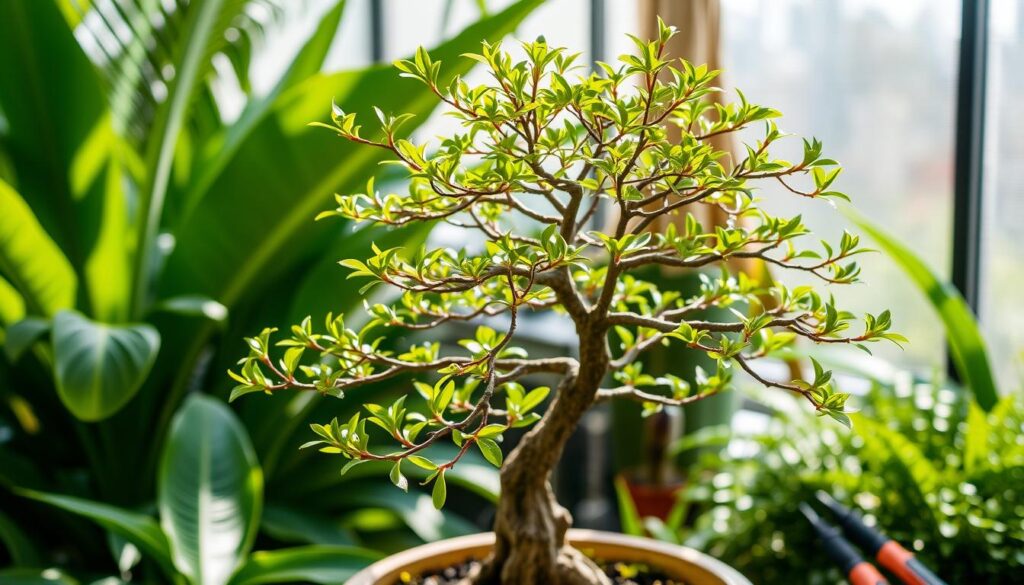 hawaiian umbrella bonsai pruning