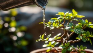 how do you water a bonsai tree