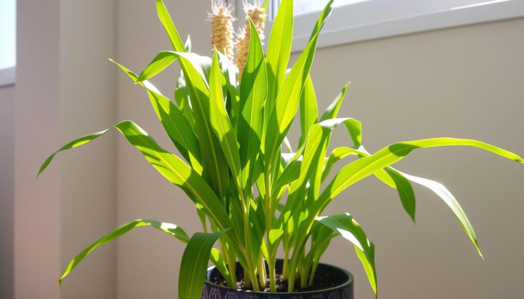 how to care for a corn plant indoors