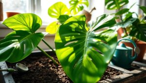 how to pot monstera cuttings