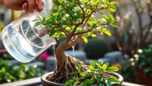 how to water a bonsai