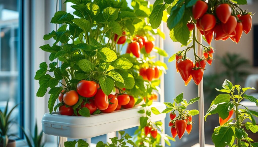 hydroponic fruits and vegetables